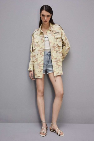 Patrizia Pepe Camouflage Over Jacket Militare | 5871GJQRT