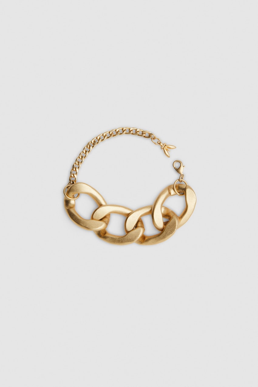 Patrizia Pepe Brass And Aluminum Bracelet Goud | 5827LOWFR