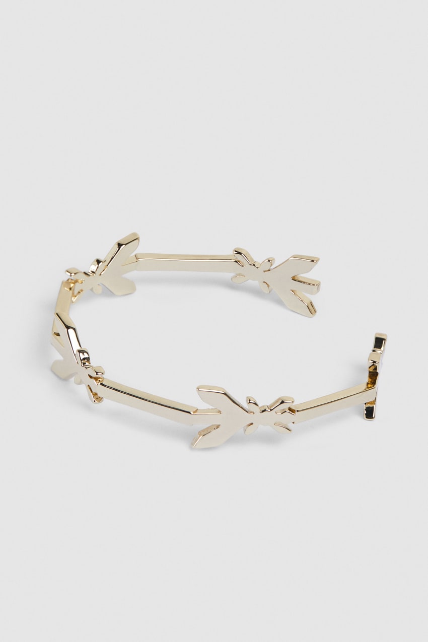 Patrizia Pepe Brass Fly Chain Bracelet Goud | 8270VDHCJ