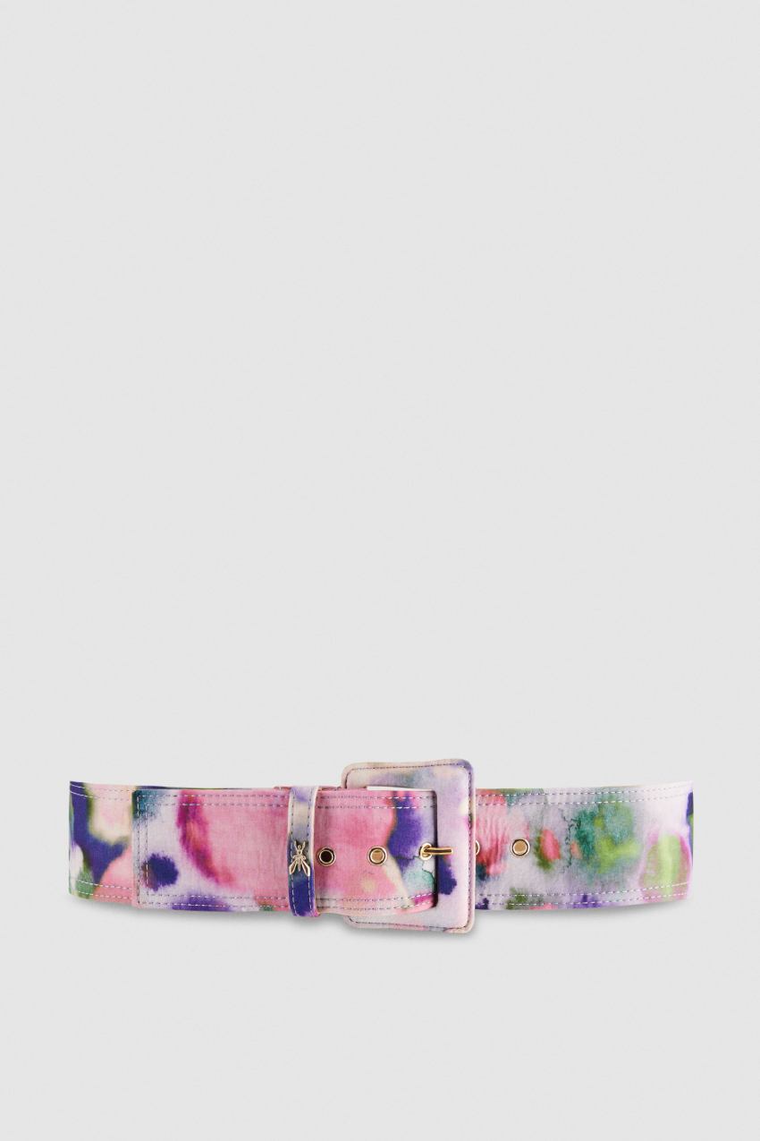 Patrizia Pepe Chiffon High-waist Belt Gekleurd | 7106SWLQD