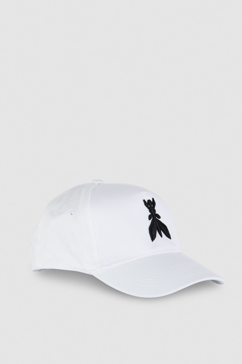 Patrizia Pepe Fly Baseball Cap Wit | 4901VCUHZ