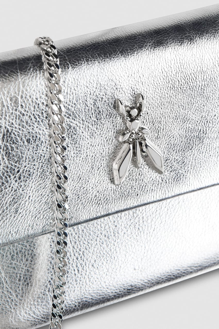 Patrizia Pepe Fly Ceremony Clutch Zilver | 8674MWPHU