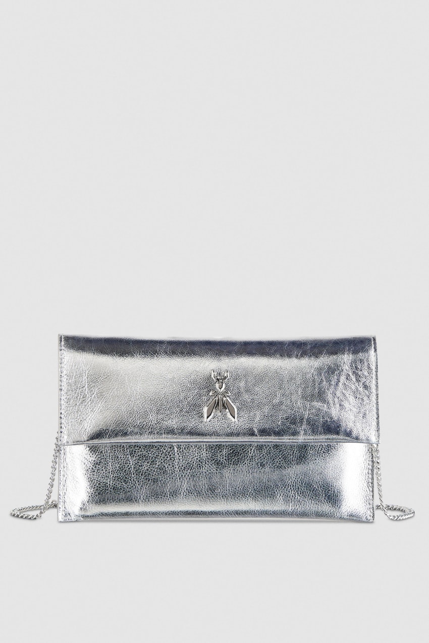 Patrizia Pepe Fly Ceremony Clutch Zilver | 8674MWPHU