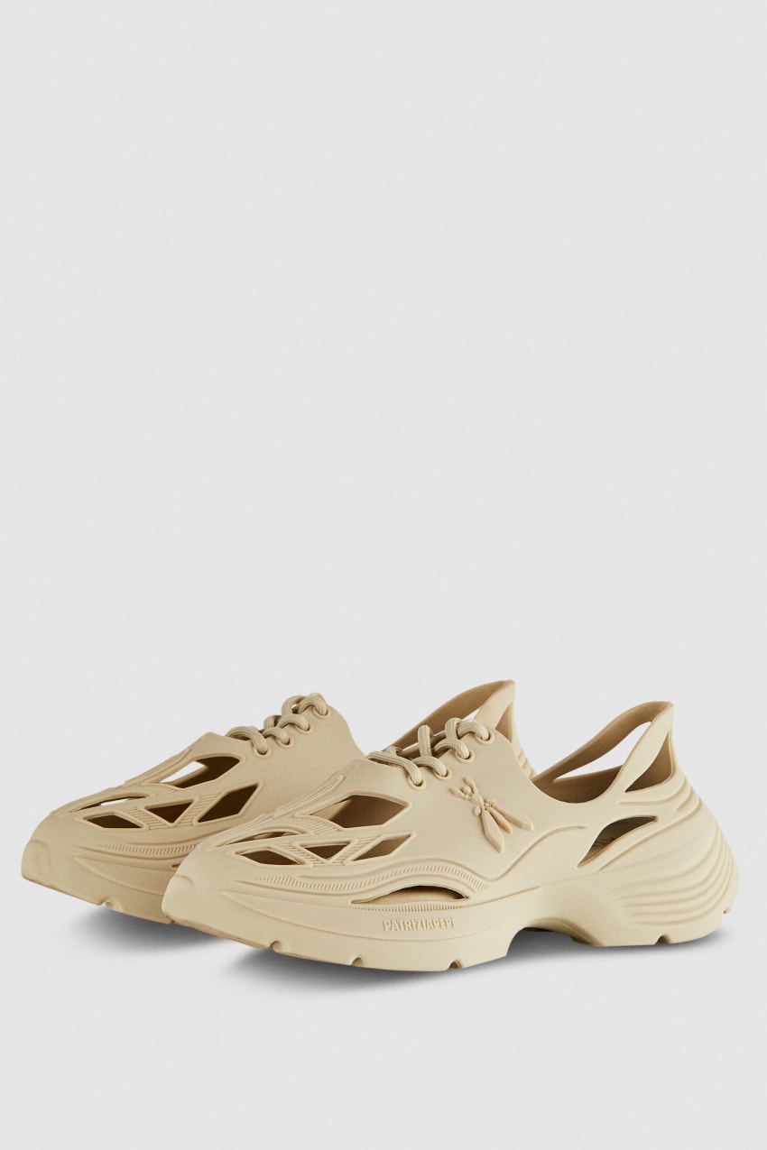 Patrizia Pepe Gummy Pepe Sneakers Beige | 3820AHDZM