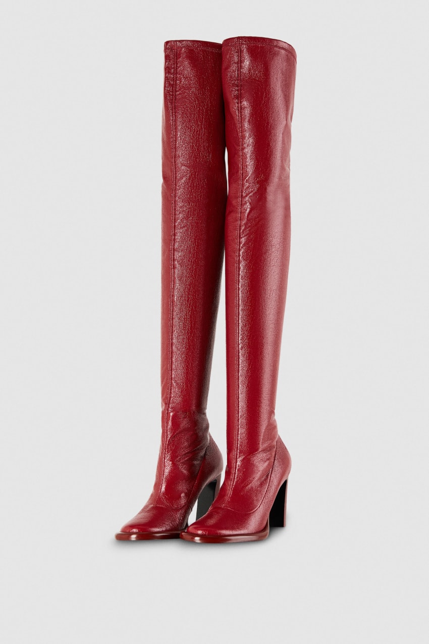 Patrizia Pepe Heeled Boots Rood | 3429VDLBZ