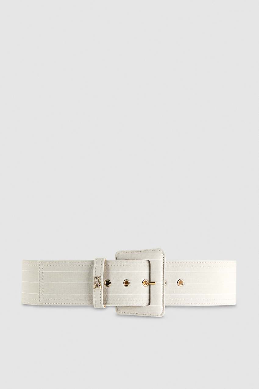 Patrizia Pepe High Waist Fabric Belt Grijs | 1395ANROF