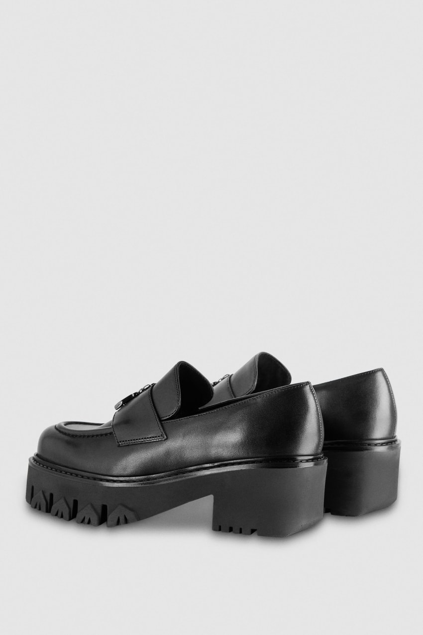 Patrizia Pepe Loafers Zwart | 1953TXLDG