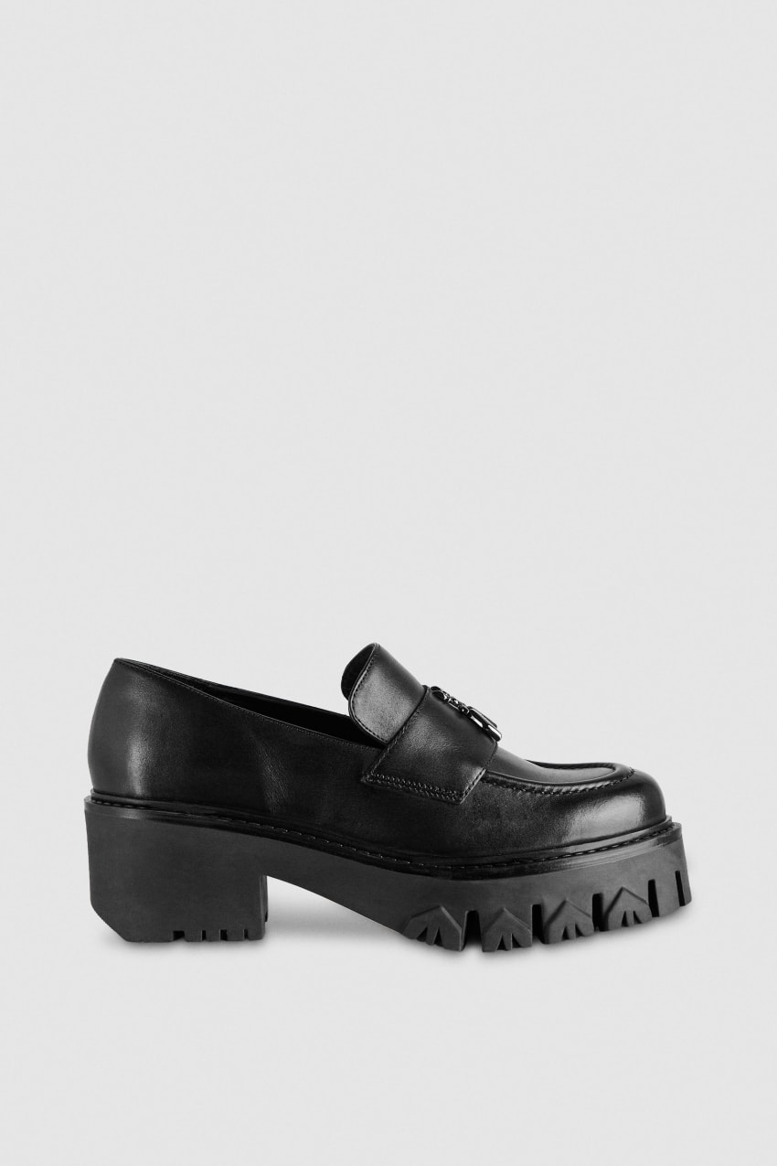 Patrizia Pepe Loafers Zwart | 1953TXLDG