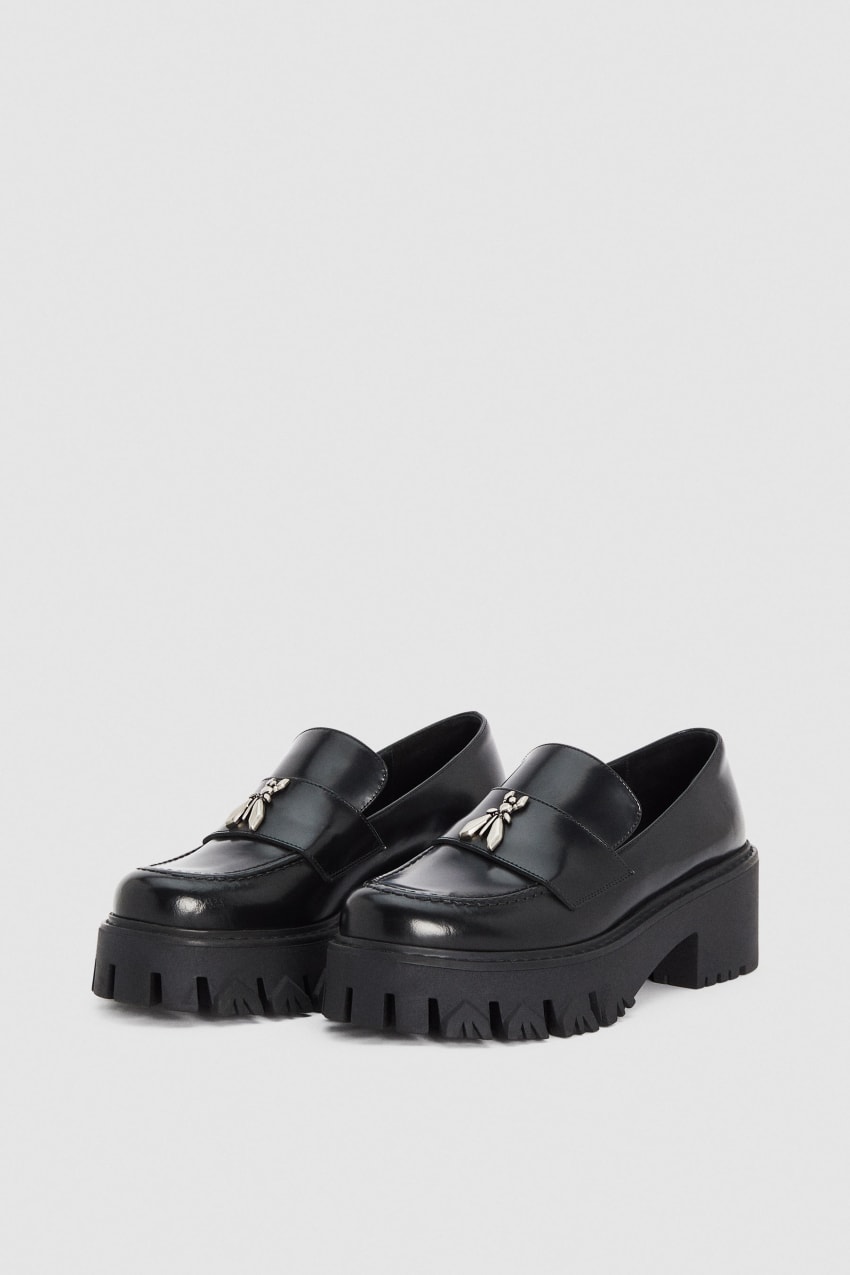 Patrizia Pepe Loafers Zwart | 2810BJNAF