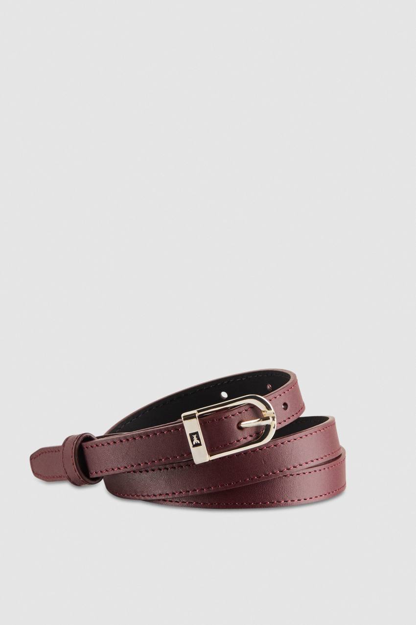 Patrizia Pepe Low-waist Smooth Leather Belt Paars | 5210UOHBY