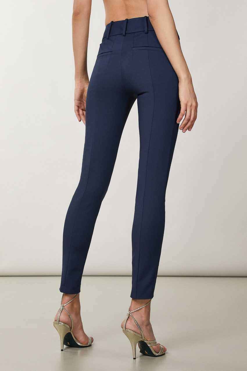 Patrizia Pepe Slim Pants Blauw | 9285XMKDE