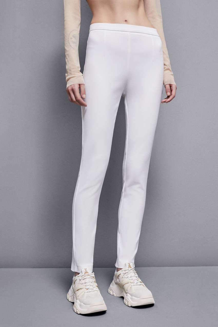 Patrizia Pepe Slim Pants Wit | 2713ABINY