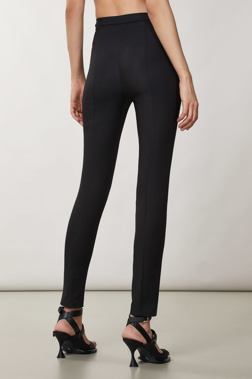 Patrizia Pepe Slim Pants Zwart | 2941MWCUK