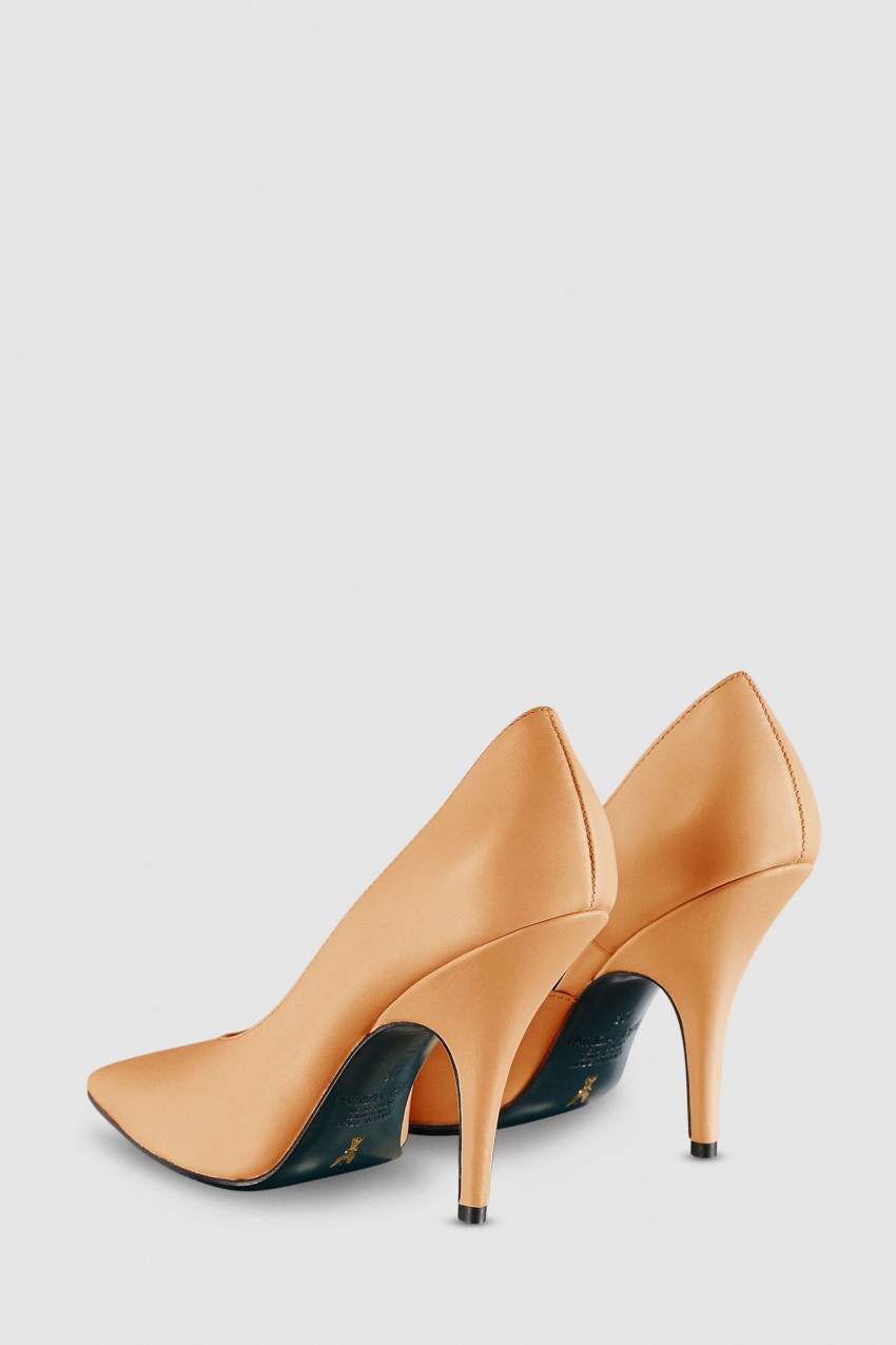 Patrizia Pepe Smooth Leather Pumps Beige | 7845NEKQY